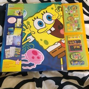 Brand New Beginner Spongebob Squarepants Scrapbook